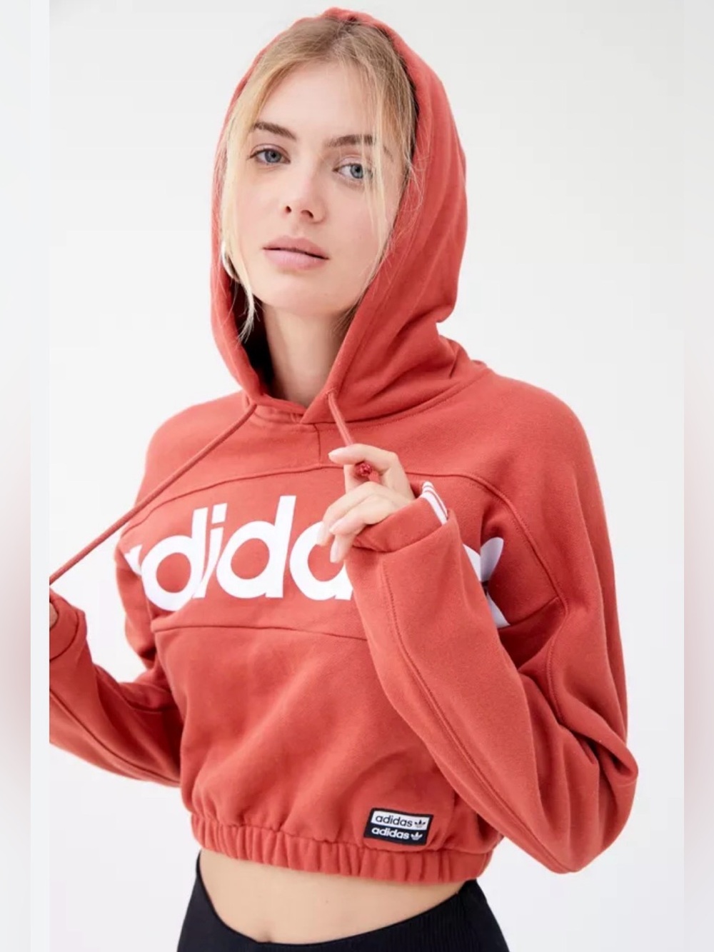 Adidas cropped hoodie